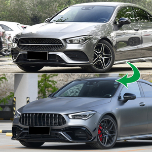 Kits de carrosserie de pare-chocs avant pour <span class=keywords><strong>Mercedes</strong></span> Benz <span class=keywords><strong>CLA</strong></span> Class C118 X118 CLA200 CLA260 CLA45 AMG <span class=keywords><strong>Accessoires</strong></span> - Product Image 6
