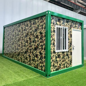 Ufficio Prefabbricato in Container Marittimo 20ft Casa Container Smontabile Edificio Prefabbricato in Vendita nelle Filippine - Product Image 1