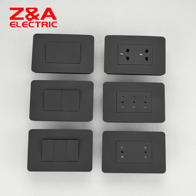 KB SERIES New Design US Italy Peru Standard Multi Switch Wall Switch