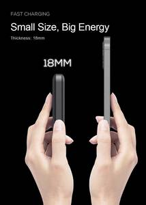 แบตสำรองแม่เหล็กไร้สาย 10000mAh ชาร์จเร็ว 22.5W พับเก็บได้ ใช้เป็นขาตั้งโทรศัพท์ได้ สำหรับ <span class=keywords><strong>iPhone</strong></span> 17 16 และ Android - Product Image 3
