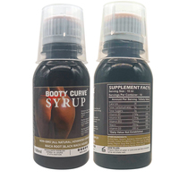 Vente en gros d'extrait de maca entièrement naturel Sirop de courbe de butin pour améliorer le lifting du butin et agrandir les hanches 100ml