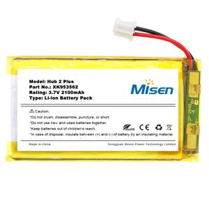 Misen Hub 2 cộng với AJ-HUB-W/B thay thế 3.7V 2100mAh Lithium Ion Battery Pack cho Ajax hệ thống báo động - Product Image 3