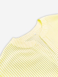 Abito corto estivo da donna con scollo a V a righe, vestibilità ampia, comodo <span class=keywords><strong>e</strong></span> traspirante, ideale per casa, vacanze <span class=keywords><strong>e</strong></span> <span class=keywords><strong>spiaggia</strong></span> - Product Image 3