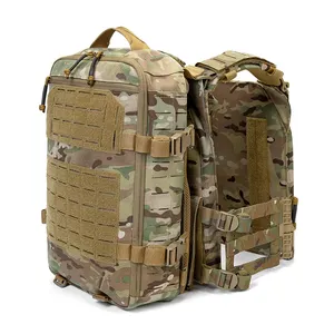 GAF 1000D ransel taktis nilon pelat masukan Laser Molle tempur ransel rompi taktis