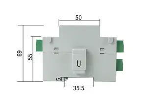 אקרל ARTU100-K16 יחידות מסוף מרחוק בקר התקנת מסילה דין עם תקשורת RS485 16DI