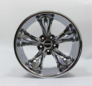 Rines Forjados de Aleación para Automóvil de 18 <span class=keywords><strong>19</strong></span> 20 21 22 23 Pulgadas, Cinco Estrellas, Cromados, Profundos, 5x112 5x120, para Benz BMW - Product Image 2
