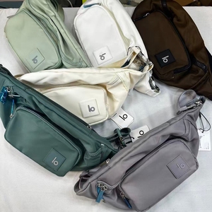 Sac messager sportif Smartjoy, style yoga, simple et tendance, sac de poitrine multifonctionnel grande capacité, sac pour téléphone portable - Product Image 1