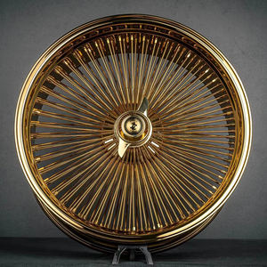 Rines de Aleación Escalonados de 20-24 Pulgadas 20x8-24x10 72-204 Radios Estándar Cruzados Rectos Dorados Nuevo - Product Image 1