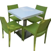 Tables et chaises de restaurant, pour restauration rapide, modèle Unique, prix d'usine