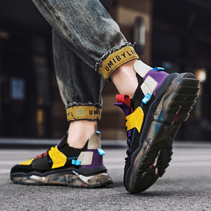 Zapatillas Casuales para Hombre, de Malla Tejida, con Suela de TPU, Punta Cerrada, Amortiguación, Logotipo Personalizado, al Por Mayor, Baratas y de Alta Calidad - Product Image 2