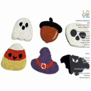 Más barato Prince Custom Punch Needle Mug Rug Coaster Personalización DIY Mat Anime Handcraft Tufting Cute Needle Rug para regalo - Product Image 1