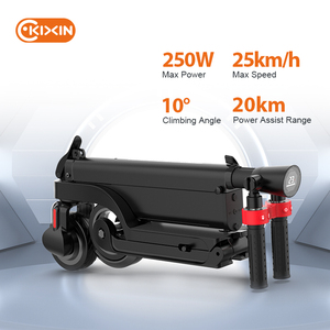 KIXIN Scooter Eléctrico Plegable X6 para Niños y Adultos, Motor Portátil de 250w, Rueda Sólida de 5.5 Pulgadas, Batería Desmontable - Product Image 1