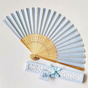 Abanicos Plegables de Bambú Portátiles para Bodas, Festivales y Promociones, Decoración de Arte Folclórico Tallada y Pintada para Invitados - Product Image 2