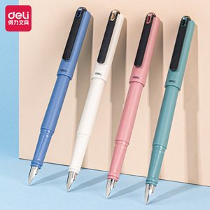 Deli A952 Fountain Pen 0.38mm EF Nib Standard Type For Students And Exams - Product Image 1