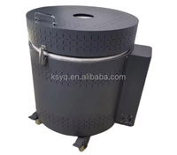 30L Electric Resistance Ceramic Kiln for Home Use PLC Temperature Control 1300C Max Temp Heat Treatment Sintering Equipment