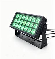 Projecteur LED extérieur professionnel LARGLUX IP65 City Color 21x15W RGBW, lumière stroboscopique DMX512 4/8CH, éclairage architectural activé par le son