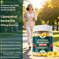 Bonbons gélifiés à la berbérine en marque blanche OEM, complément alimentaire pour le métabolisme et la digestion, avec cannelle de Ceylan et melon amer