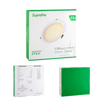 Plafonnier LED d'intérieur commercial de forme circulaire moderne 40W 3000/4000K/5000K IP44 évalué 1.7 pieds grand panneau encastré