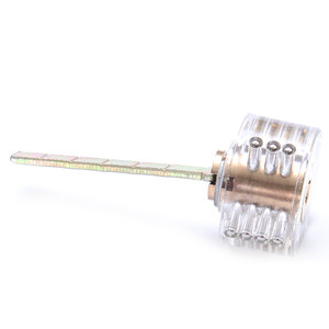 Ensemble d'outils de sélection de serrure de <span class=keywords><strong>cadenas</strong></span> croisé <span class=keywords><strong>transparent</strong></span> Kit de pratique de cueillette - Product Image 3