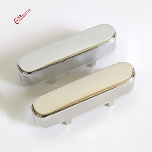 Donlis PC13 Copertura Personalizzata per Pickup di Chitarra TL in Nichel Argento Cromato per Posizione al Manico da Fornitore di Componenti Metallici - Product Image 1