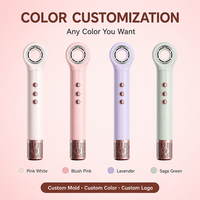 Brosse coiffante et fer à boucler électrique professionnel 6-en-1 à air chaud, ionique et céramique, pour usage domestique, emballage personnalisé, CE RoHS