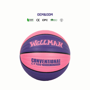 Pallone da <span class=keywords><strong>Basket</strong></span> PU Pronto all'Uso, Misura 7, Termosaldato, per Streetball, Adolescenti e Adulti, Uso Interno ed Esterno, Allenamento in Palestra e Competizione - Product Image 2