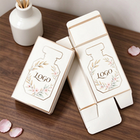 Boîte en carton rigide personnalisée pour parfum, emballage cadeau en papier couché pour cosmétiques
