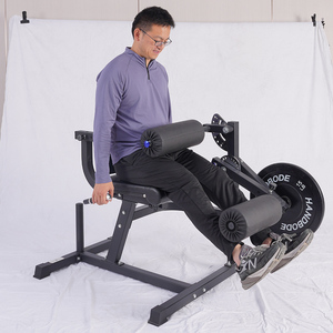 EN ISO 20957 Approved Heavy Duty Steel Plate Loaded <b>Leg</b> Extension Machine With Safety Features Adjustable for Home Gym Use LCEM- - Product Image 1
