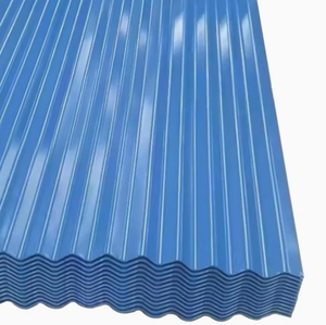 Matériaux de construction, tuiles de toiture en métal ondulé, tôle de toiture en acier galvanisé, tôle de toiture en acier revêtue de pierre colorée - Product Image 1