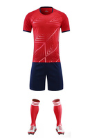 Benutzer definiertes Training Fußball uniform Fußball trikot Komplett set Groß und Groß Schneller Versand
