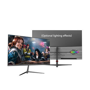 23,8 Zoll Business Gaming Monitor 75Hz 100Hz 1080P 1920x1080 1K FHD Eingebaute Kamera Webcam für <span class=keywords><strong>Internet</strong></span> Cafe/Studio Home Office - Product Image 1