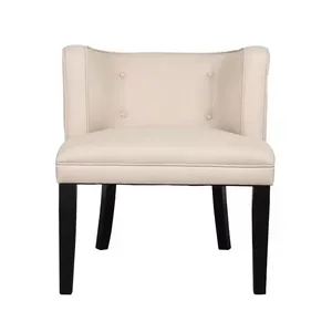 Modern Luxury Upholstered Chair Nordic Design Fabric High Leg Tufted Restaurant Dining Chairs For Dining Room