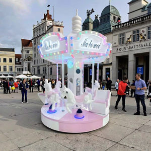 آلة ألعاب معدنية طراز Wzl 08135، لعبة دوارة لـ 6 أشخاص، لعبة شعبية على الإنترنت، لعب مجاني بدون تذاكر، للاستخدام الداخلي والخارجي - Product Image 2