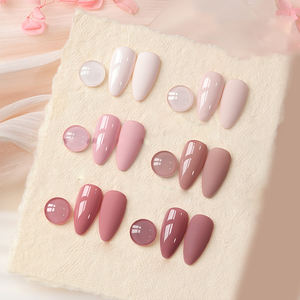 AILANUO Vernis à ongles en pâte de haute qualité et haute résistance, 6 couleurs, revêtement, étiquetage en vrac, bouteille personnalisée - Product Image 3