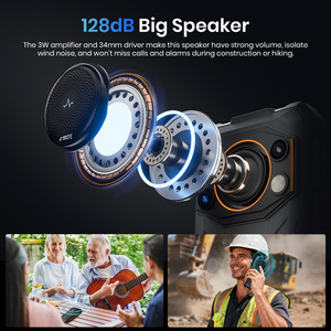 Fossibot F110L, <span class=keywords><strong>meilleur</strong></span> téléphone <span class=keywords><strong>robuste</strong></span>, 128 Go, jeux, plein air, alpinisme, plongée, grosse batterie, NFC, vision nocturne, IP68, smartphone GSM - Product Image 6