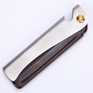 Peine Plegable Clásico Wanmei de Acero Inoxidable y Nylon para Barba, Conveniente para Barbería, Salón, Hogar y Viajes - Product Image 5