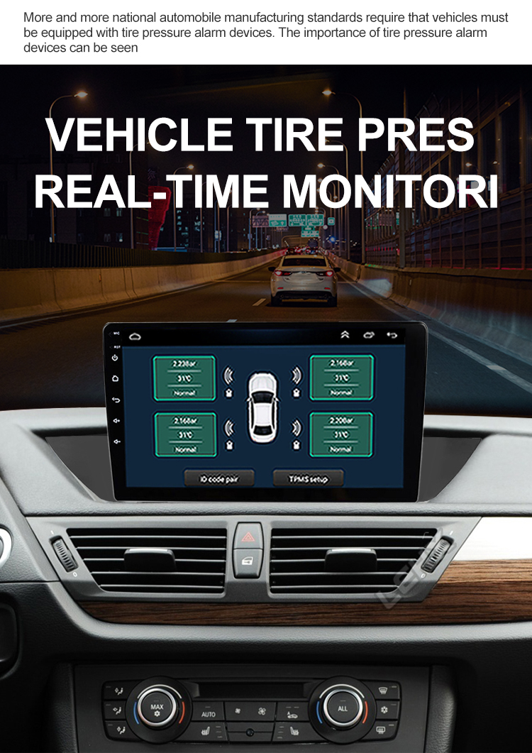 10.1 inch touch screen car multimedia gps navigation head unit system for bmw x1 e84 2009-2012 android 11