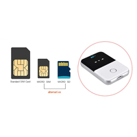 Routeur WiFi mobile 4G LTE MF903-5M, 3 cartes SIM Netcom, point d'accès, batterie intégrée, terminal Internet sans fil portable pour voiture