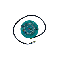 Panneau lumineux couleur pour machine de jeu 12V RGB, bouton de jeu de basket, roue à vent LED décorative en acrylique, maille plastique
