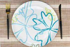 Usine conception en gros pas cher mélamine vaisselle assiettes - Product Image 4