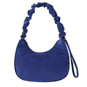 Bolso de Hombro Simple y Moderno para Mujer, con una Sola Correa, Cierre de Cremallera, 7 Pulgadas, Ligero, Tejido Reciclado REPT, Marca SENDA, para Uso Diario - Product Image 1