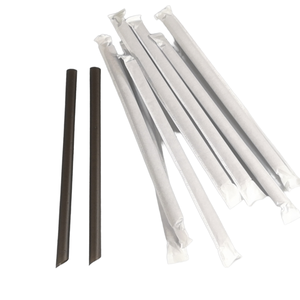 <b>PLA</b> Coffee Ground Biodegradable Drinking Straw Factory Price Eco Friendly Coffee Tea Beverage Straw for Cafe and Restaurant - Product Image 6