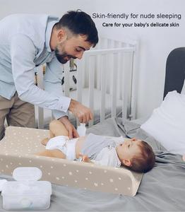 Premium Cotton Baby <strong>Changing</strong> Table Cover Stretch Elastic Cuff Washable Fabric Skin Safe for Newborns Fits 80cmx40cmx9cm <strong>Changing</strong> - Product Image 6