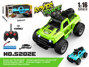 1:16 Neuer Wüsten-Kletter-Offroad-<span class=keywords><strong>RC</strong></span>-Truck 4x4 Crawler mit 50M Reichweite, 5-Kanal Ferngesteuertes Auto-Spielzeug, Akku Inklusive - Product Image 4