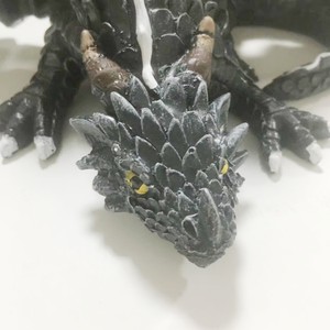 Décoration de jardin gothique, Sculpture artisanale en résine, grand <span class=keywords><strong>Dragon</strong></span> squattant, vente en gros - Product Image 6