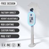 Machine Photobooth Professionnelle avec Appareil Photo Reflex Numérique, Garantie 2 Ans, Impression Instantanée, Boîtier Métallique Robuste – Idéale pour Mariages et Location Événementielle – Vente Directe Usine