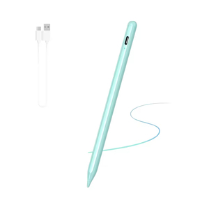 Lápiz Óptico Activo Compatible con Tablets y Teléfonos, Construcción de Metal y Plástico, Punta Reemplazable, Batería de Larga Duración - Product Image 1