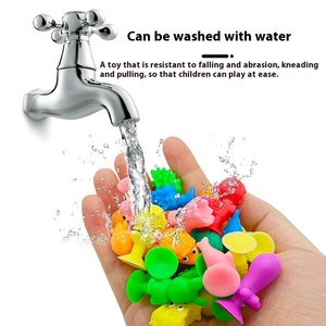 Juguetes de Silicona Antiestrés de la Fábrica Jincan, Venta al por Mayor, Monstruo Pequeño con Ventosa, Juguetes Creativos de Dibujos Animados para Niños - Product Image 4