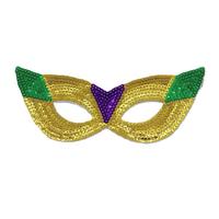 Masque pour les yeux mascarade à paillettes Halloween Carnaval Cosplay Costume Vénitien Demi-couverture Masques à paillettes Mardi Gras Party Favors