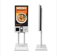 JCVISION Kiosque de paiement en libre-service de 32 pouces Kiosque à écran tactile automatique Machine de commande automatique pour restaurant